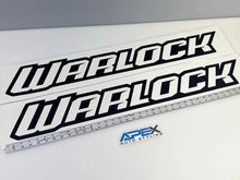 Load image into Gallery viewer, Set of 36" RAM Warlock decals with ruler and Apex Auto Styling sticker