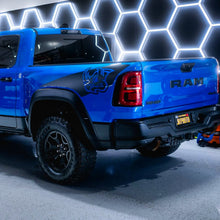 Load image into Gallery viewer, RAM RHO Ignition Style Bedside Decals - Rhino Head Cutout Logo