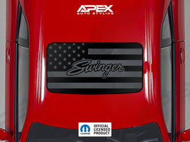 Dodge Challenger Sunroof Decal - Swinger Logo