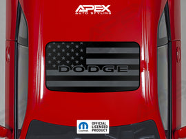 Dodge Challenger Sunroof Decal - Dodge Logo