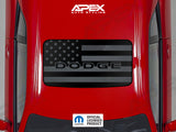 Dodge Challenger Sunroof Decal - Dodge Logo