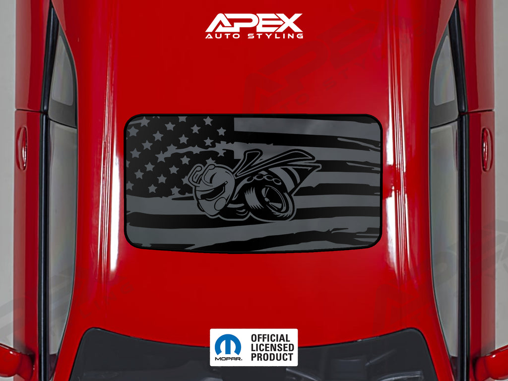 Dodge Challenger Sunroof Decal - 1320 Superbee Logo