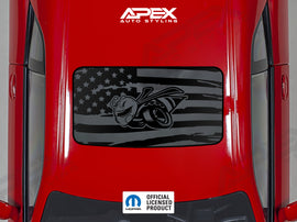 Dodge Challenger Sunroof Decal - 1320 Superbee Logo
