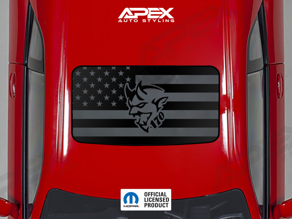 Dodge Challenger Sunroof Decal - Demon 170 Logo