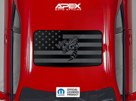 Dodge Challenger Sunroof Decal - Angry Hornet Logo