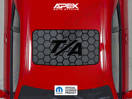 Dodge Challenger Sunroof Decal - T/A Logo