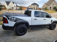 Load image into Gallery viewer, RAM RHO Ignition Style Bedside Decals - Rhino Head Cutout Logo