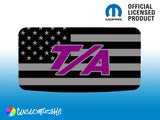 Dodge Challenger Sunroof Decal - T/A Logo