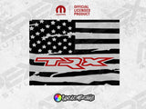 2009+ RAM Rear Sliding Window Decals - TRX Logo