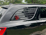 Durango Quarter Window Decals - Hellcat Logo