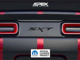Challenger Taillight Divider Decal - SXT Logo