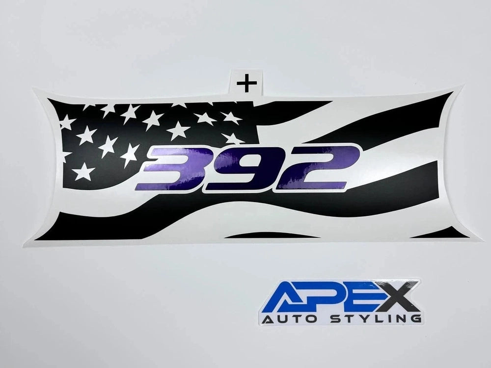 Challenger Taillight Divider Decal - 392 Logo – Apex Auto Styling Challenger Taillight Divider Decal - 392 Logo – Apex Auto Styling