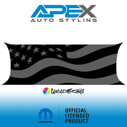 2015+ Challenger Tail Light Divider Decal - American Flag