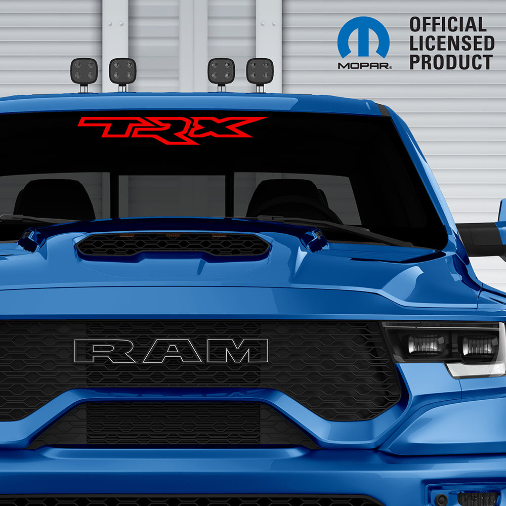 RAM TRX Windshield Banner - TRX Logo - Customizable