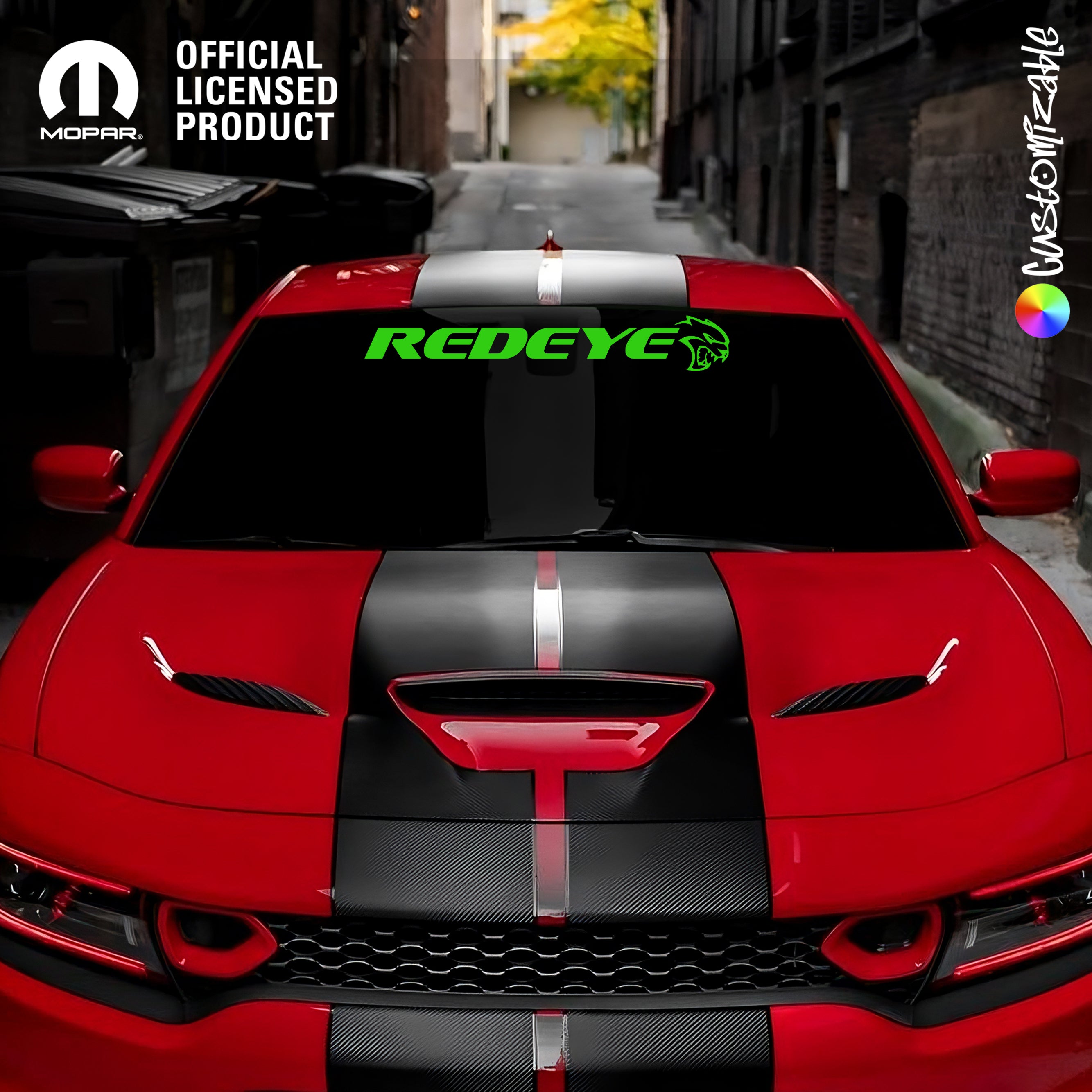 Hellcat Redeye Windshield Banner for Charger & Challenger - Multiple Sizes