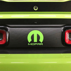 2015+ Challenger Tail Light Divider Decal - MOPAR Logo