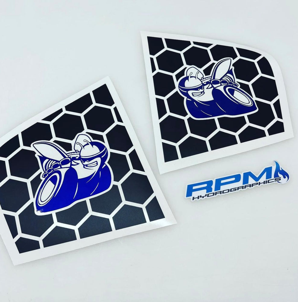 2011-2022 Charger Quarter Window Decals - Scat Pack Logo