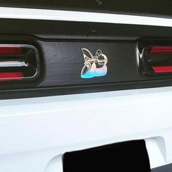 2015+ Challenger Tail Light Divider Decal - Scat Pack Logo