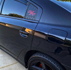 2011-2022 Charger Quarter Window Decals - R/T Logo