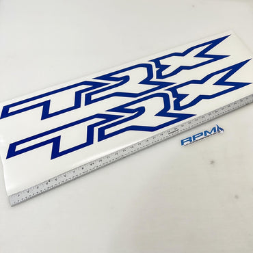 RAM TRX Bedside Decals - OEM TRX Logos - Customizable