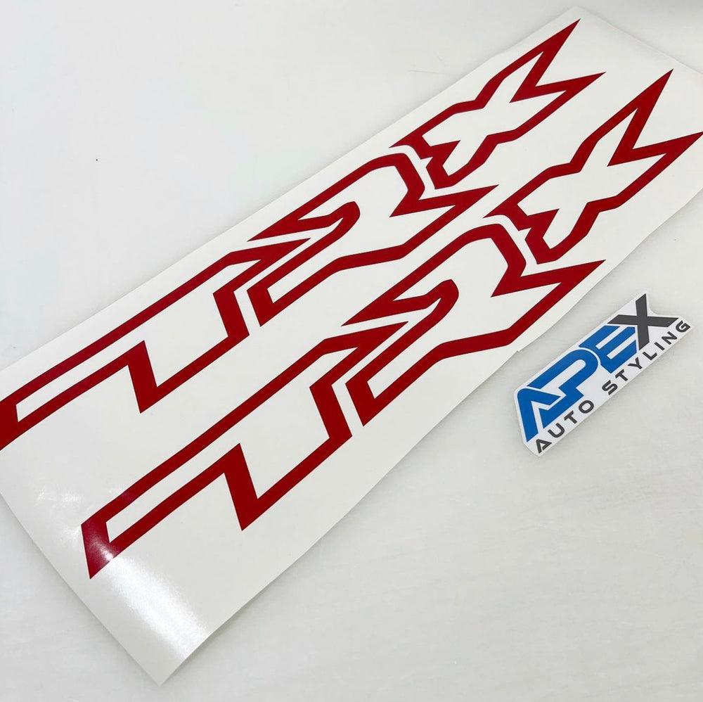 RAM TRX Bedside Decals - OEM TRX Logos - Customizable